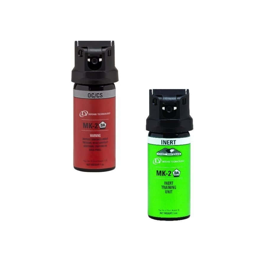 Defense Technology First Defense MK-2 OC, CS and Inert Training Aerosols - Tactical & Duty Gear